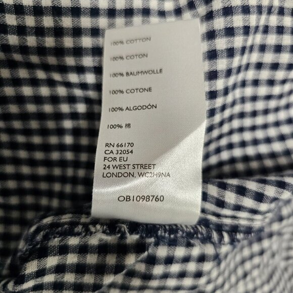 Anthropologie Pilcro The Bo Plaid Relaxed Top Blouse Shirt Size M/L - Picture 12 of 16